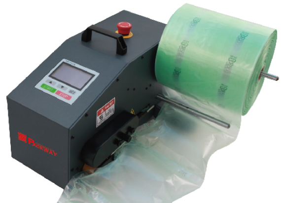 氣(qi)枕型緩沖(chong)包裝機